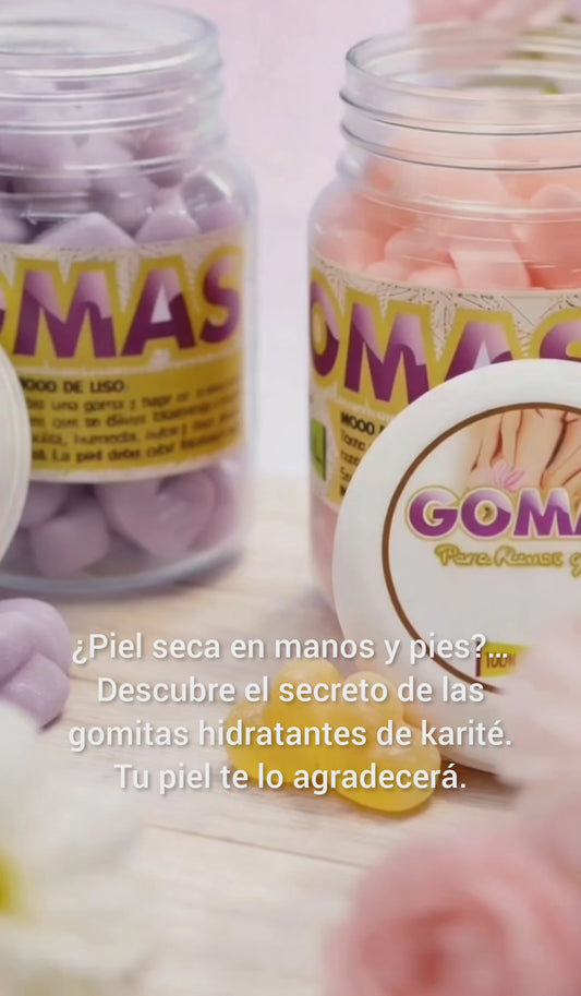 GOMITAS HIDRATANTES DE KARITE